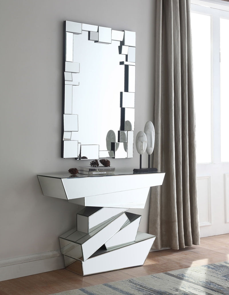 Jade Mirrored Frame Mirror