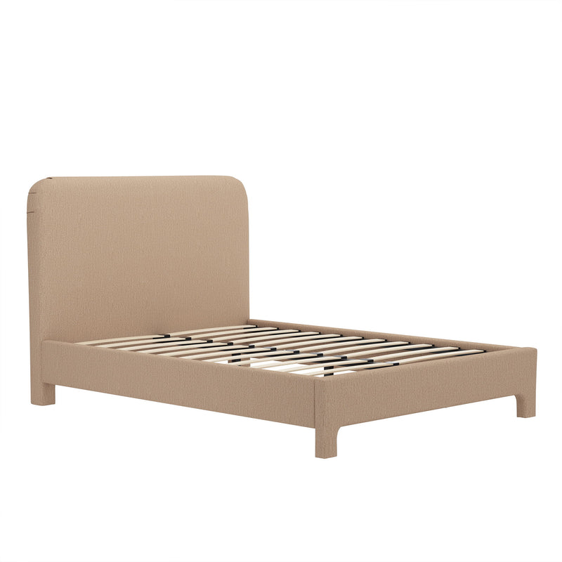 Layton - Rounded Corner Upholstered Bed