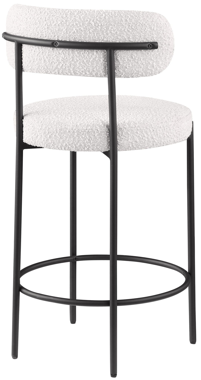 Beacon - Boucle Fabric Stool (Set of 2)