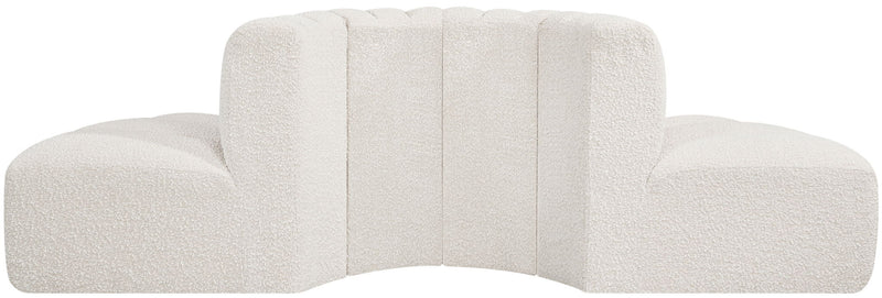 Arc - Boucle Fabric 4 Piece Modular Sofa