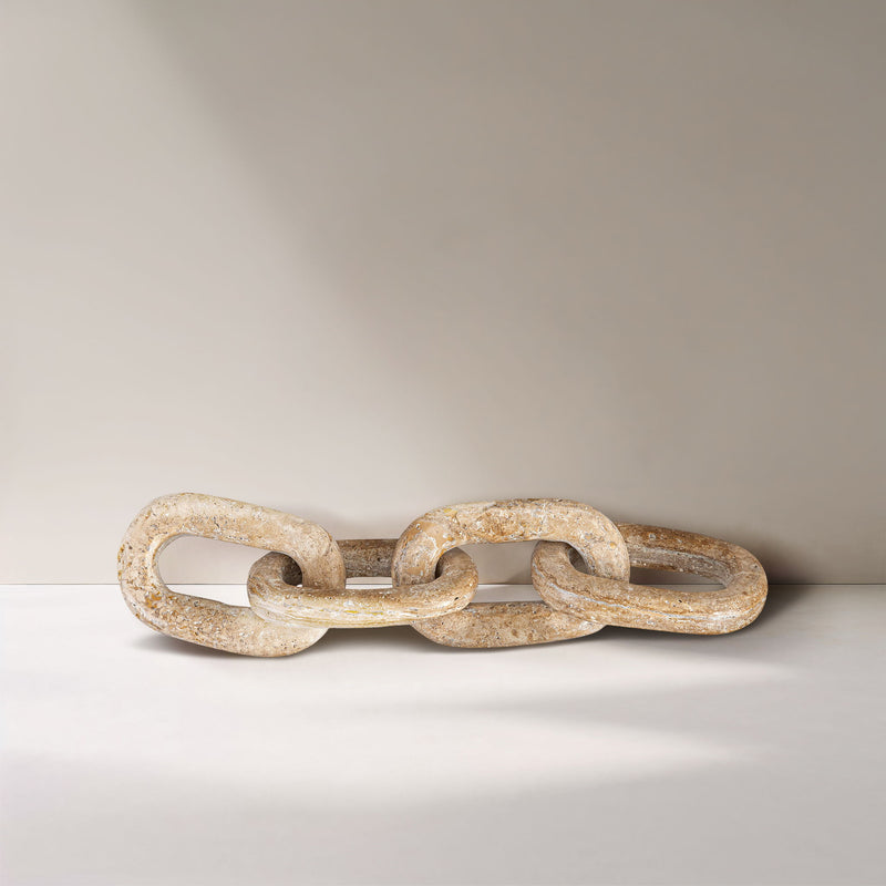 Lynx Natural Travertine Decorative Chain Links