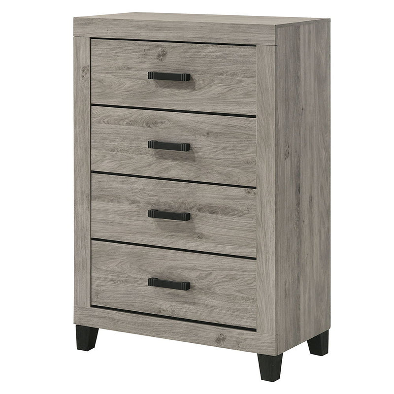 Mari - Chest - Light Gray Finish