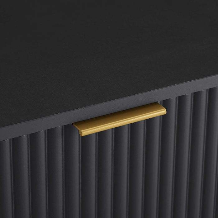 Manhattan Dumbo - Fluted 2-Drawer Nightstand