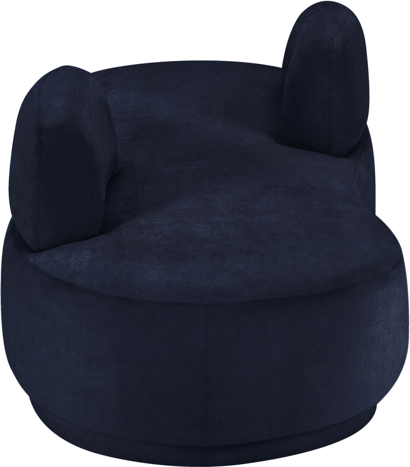 Argyle - Chenille Fabric Chaise / Loveseat