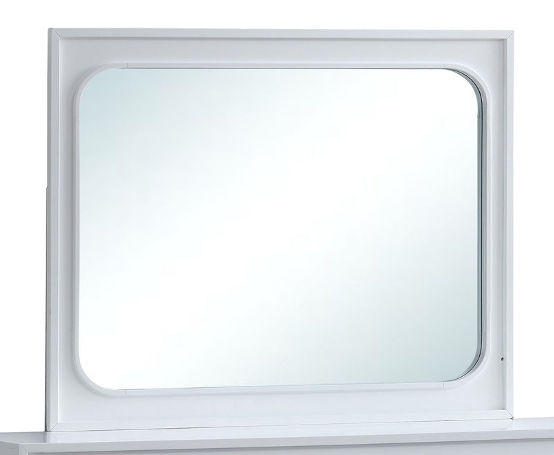 Milan - Mirror - White