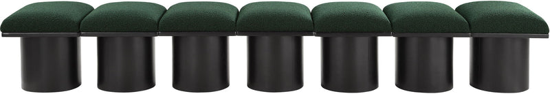 Pavilion - 7 Piece Modular Bench With Black Base