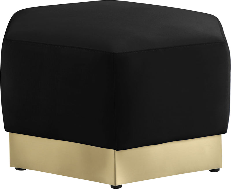 Marquis Velvet Upholstered Ottoman