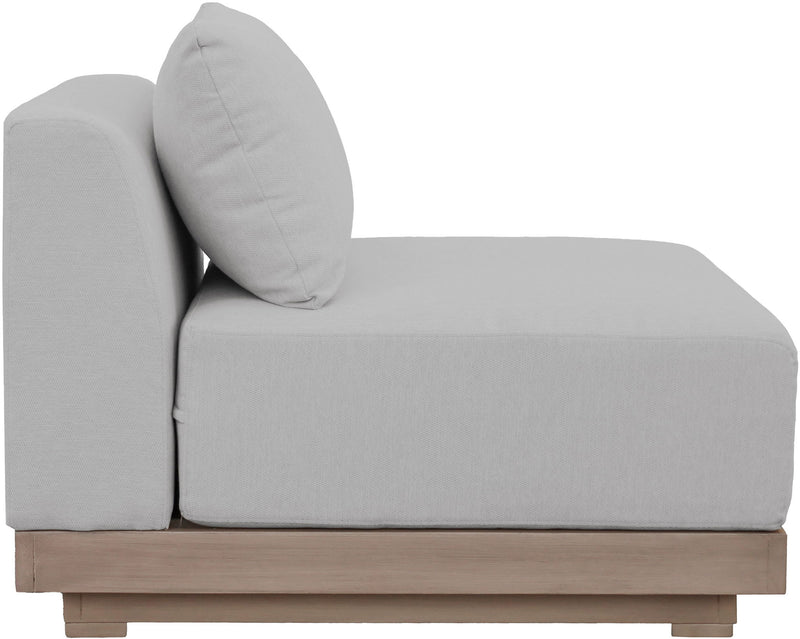 Solace - Olefin Performance Fabric Outdoor Patio Modular Armless Chair