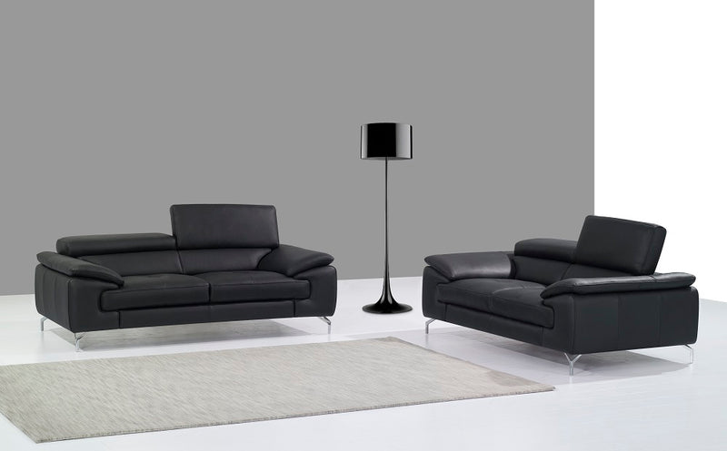 A973 Italian Leather Sofa