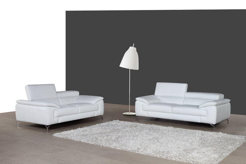 A973 Italian Leather Sofa