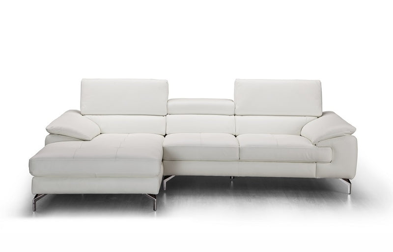 Alice Premium Leather Sectional Chaise