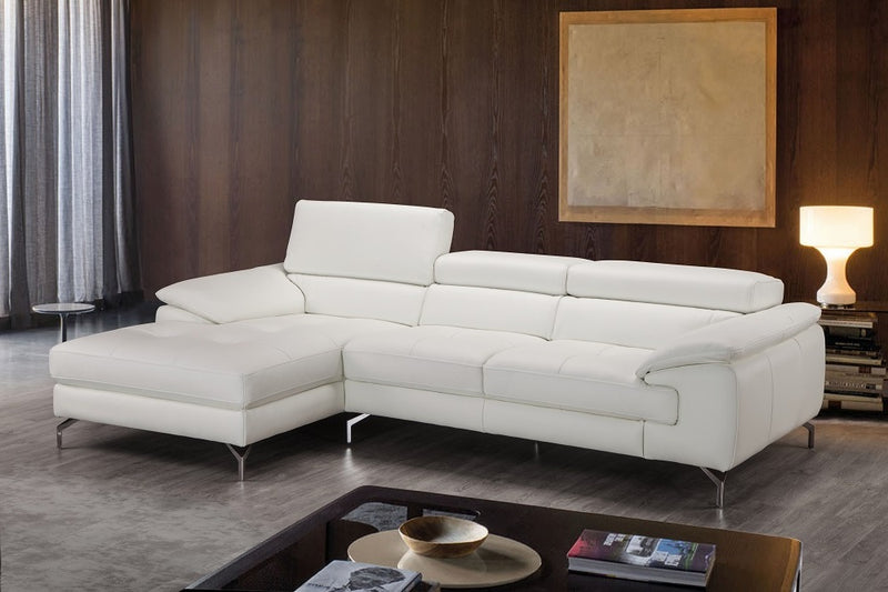 Alice Premium Leather Sectional Chaise