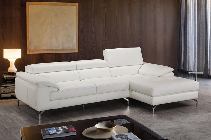 Alice Premium Leather Sectional Chaise