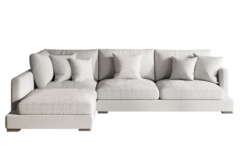 Eternity Fabric Left-Arm Facing L-Shaped Modern Sectional