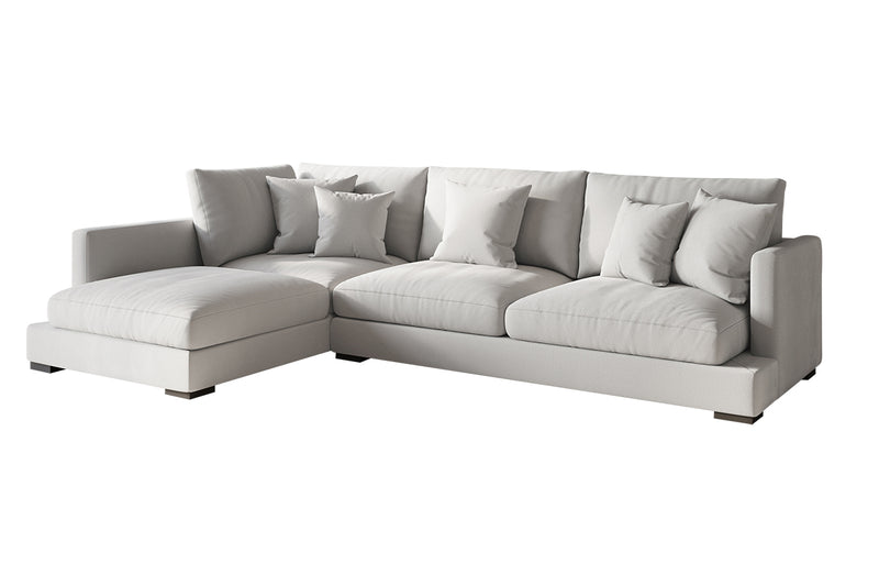 Eternity Fabric Left-Arm Facing L-Shaped Modern Sectional
