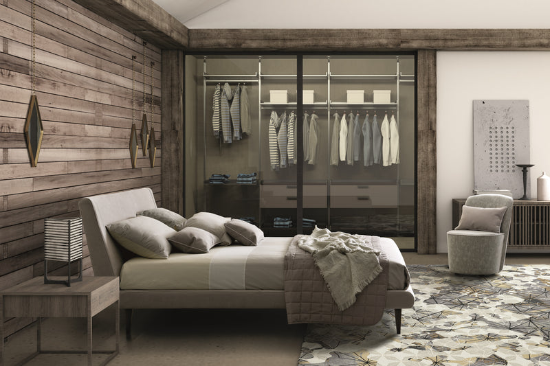 Metropolitan Fabric  Bed