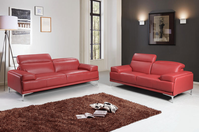 Nicolo Sofa in Red