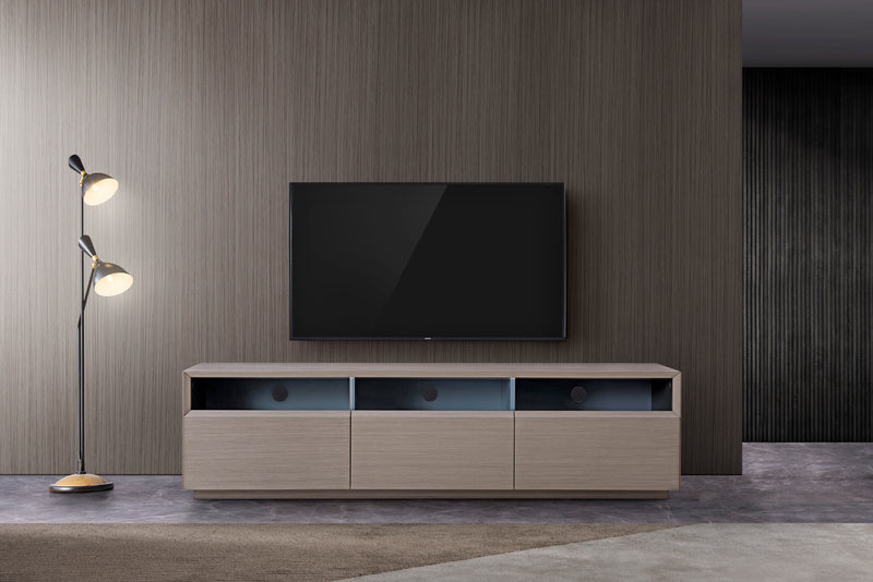TV Stand 023 in Dark Oak