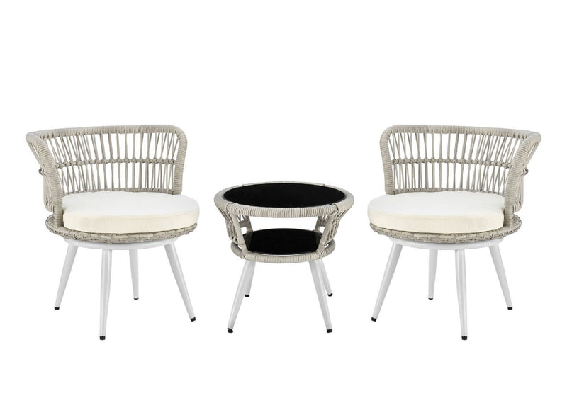 Manhattan Monaco - 3-Piece Conversation Set