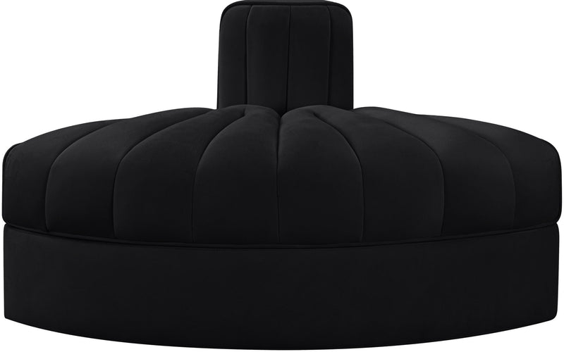 Rummi - Velvet Performance Fabric Upholstered Modular Chair