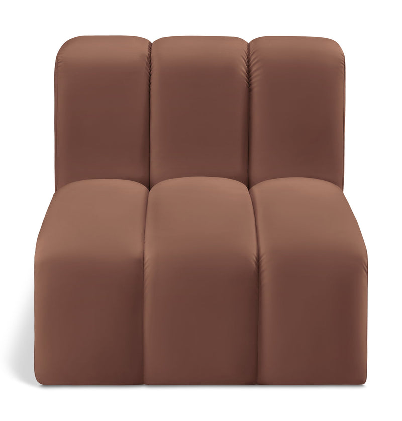 Arc - Faux Leather Straight Chair