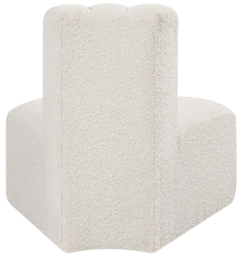Arc - Boucle Fabric Reverse Corner