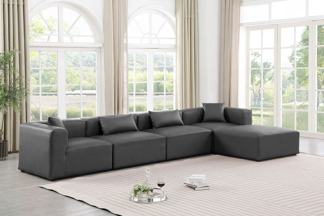 Cube - 5 Piece Modular Sectional With Chaise