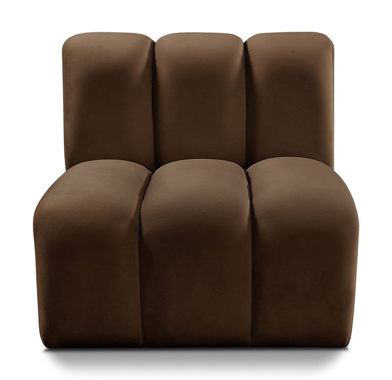 Arc - Velvet Straight Chair