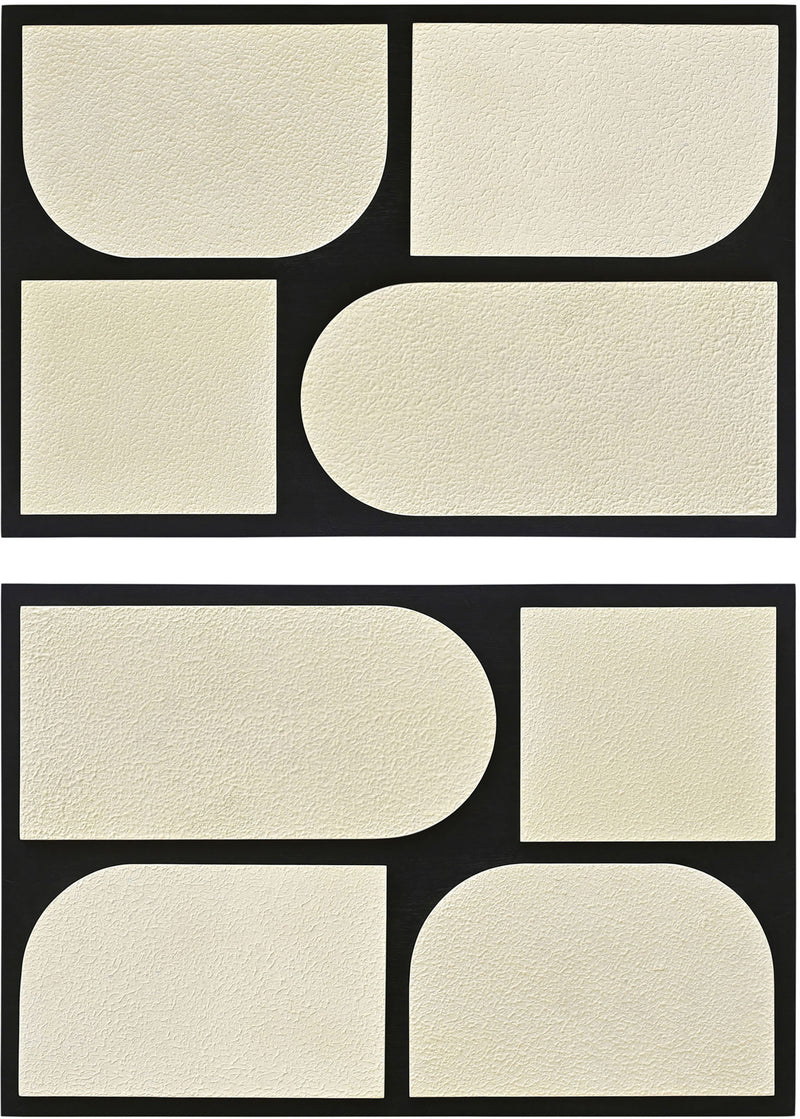 Icon - Mango Wood 2 Piece Wall Art