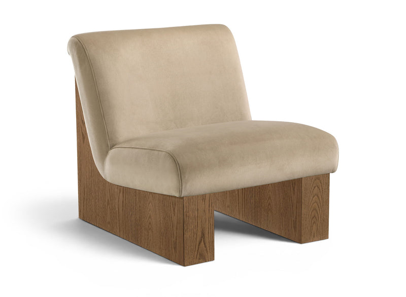 Vantage - Velvet Performance Fabric Upholstered Accent Chair