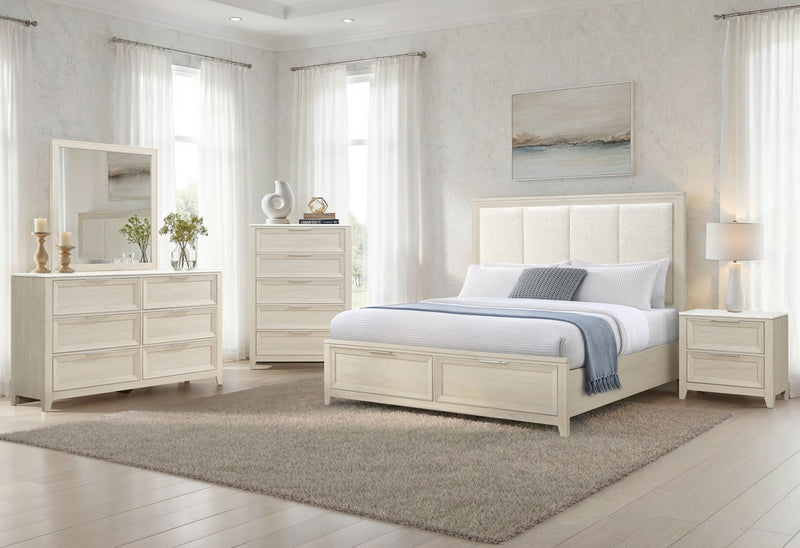 Mariah - Nightstand - Beige