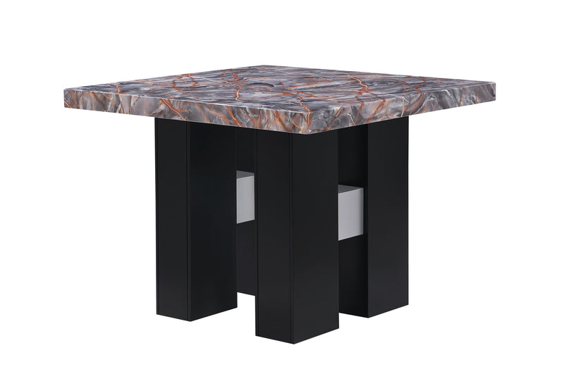 D04 - Bar Table - Lava / Black