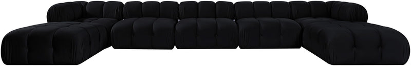 Orin - 7 Piece Modular Sectional (3 Modular Chairs, 2 Corner Chairs & 2 Ottomans)