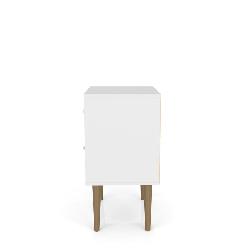 Manhattan Liberty - Nightstand Wtth White Frame