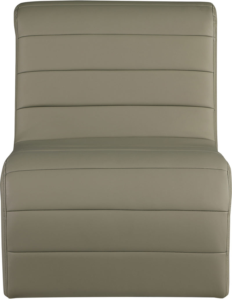 Ivy - Faux Leather Accent Chair