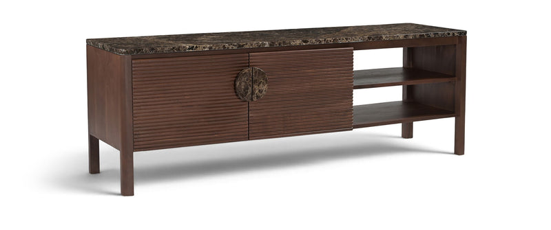 Varenna - 57.25" Acacia Wood Media Console