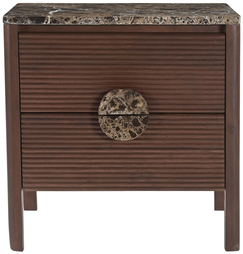 Varenna - 22" Acacia Wood Nightstand