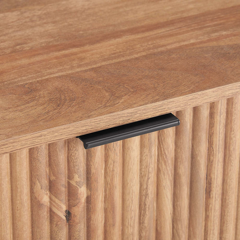 Manhattan Dumbo - Fluted 2-Drawer Nightstand