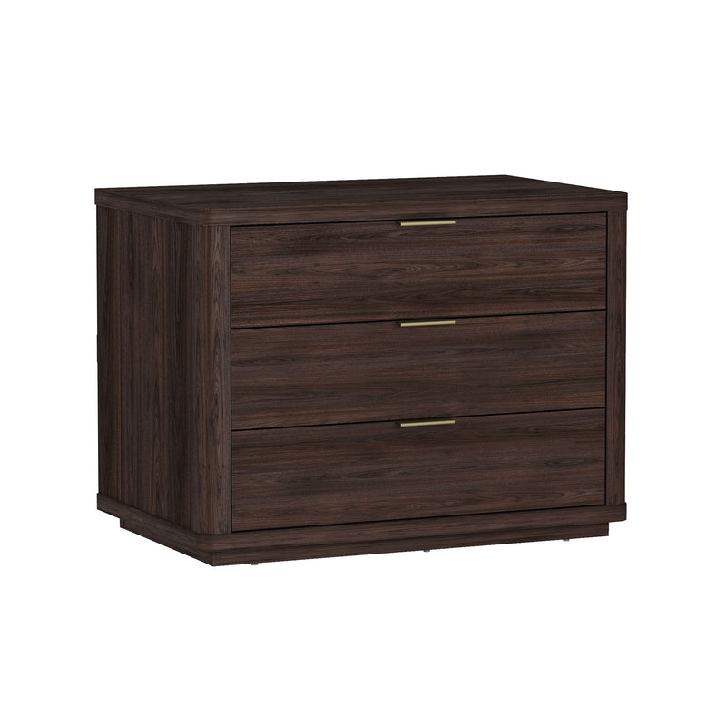 Manhattan Evelyn - 3-Drawer Wooden Nightstand