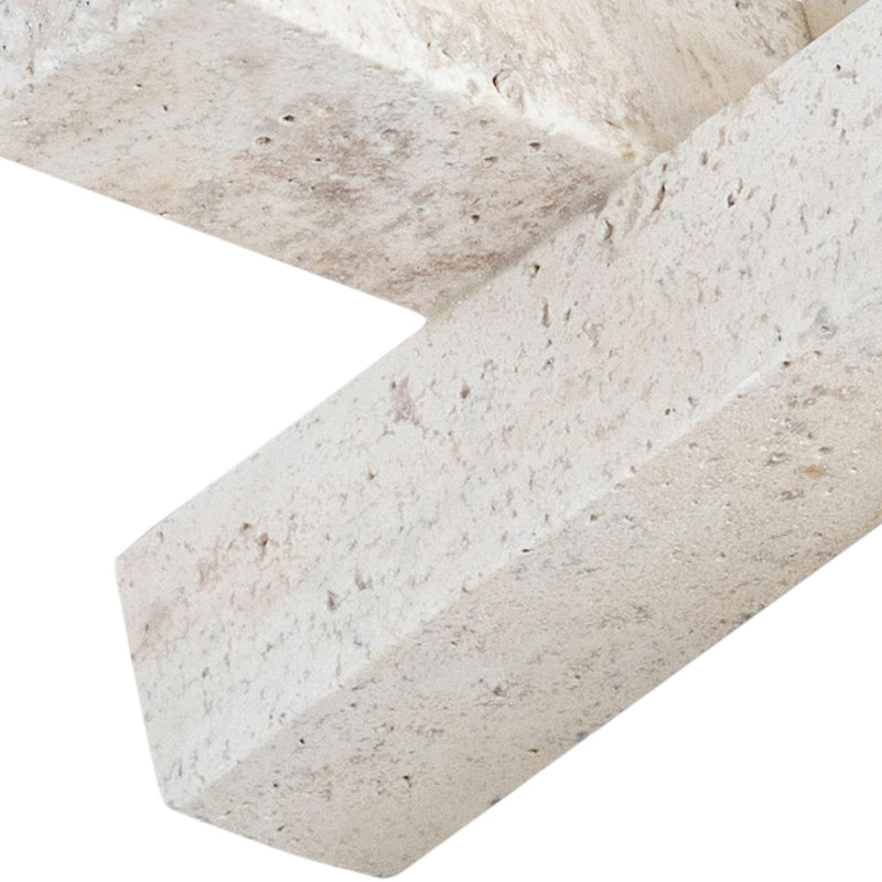 Stix Natural Travertine Decorative Object