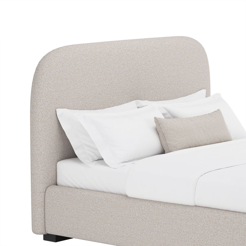 Clifton - Rounded Edge Upholstered Bed