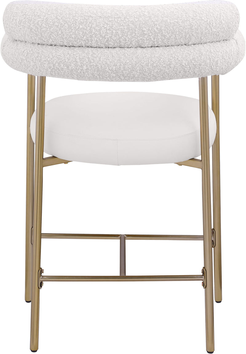 Blake - Counter Stool With Bronze Legs (Set of 2)