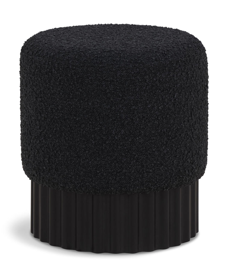 Veranda - Ottoman / Stool With Black Base