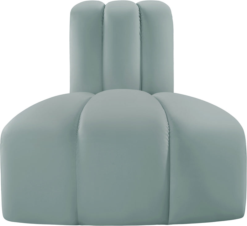 Arc - Faux Leather Reverse Corner Chair