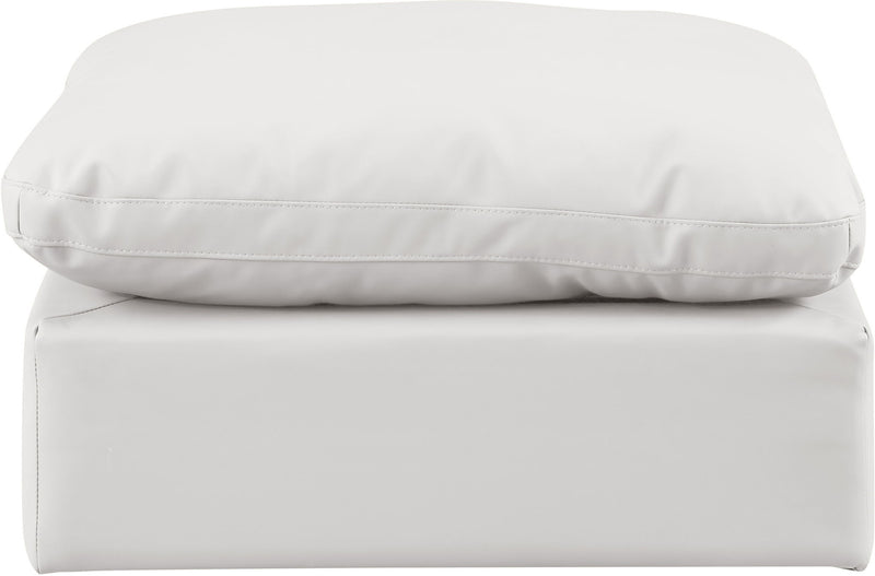 Indulge - Faux Leather Ottoman