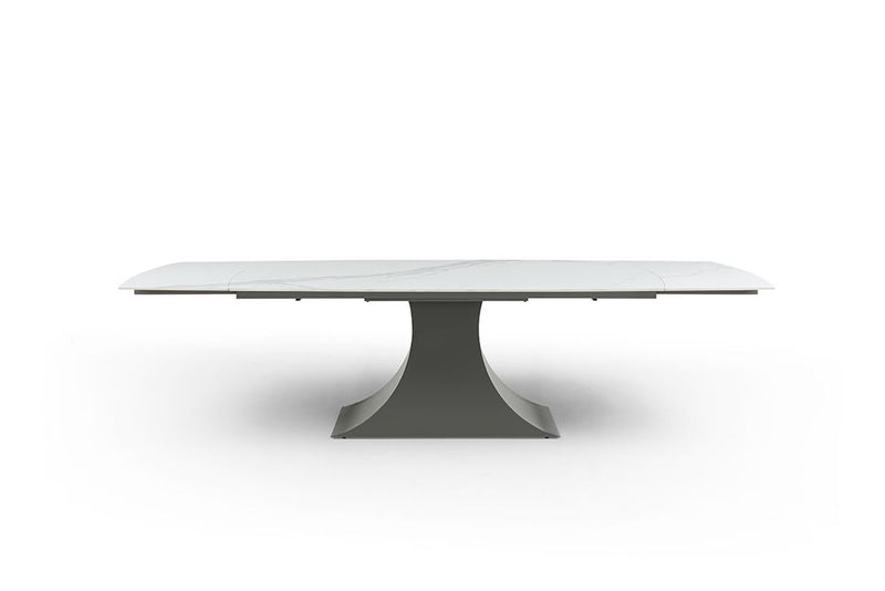 9437 - Dining Table - White / Black