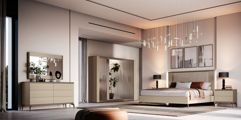 Linea - Double Dresser - Light Beige