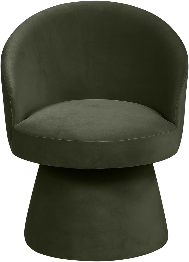 Selene - Upholstered Swivel Dining Chair
