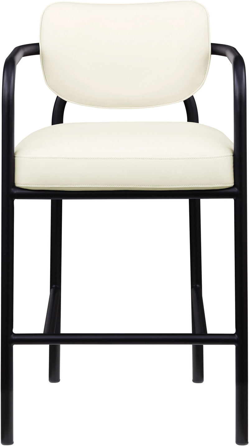 Serava - Vegan Leather Upholstered Bar Stool
