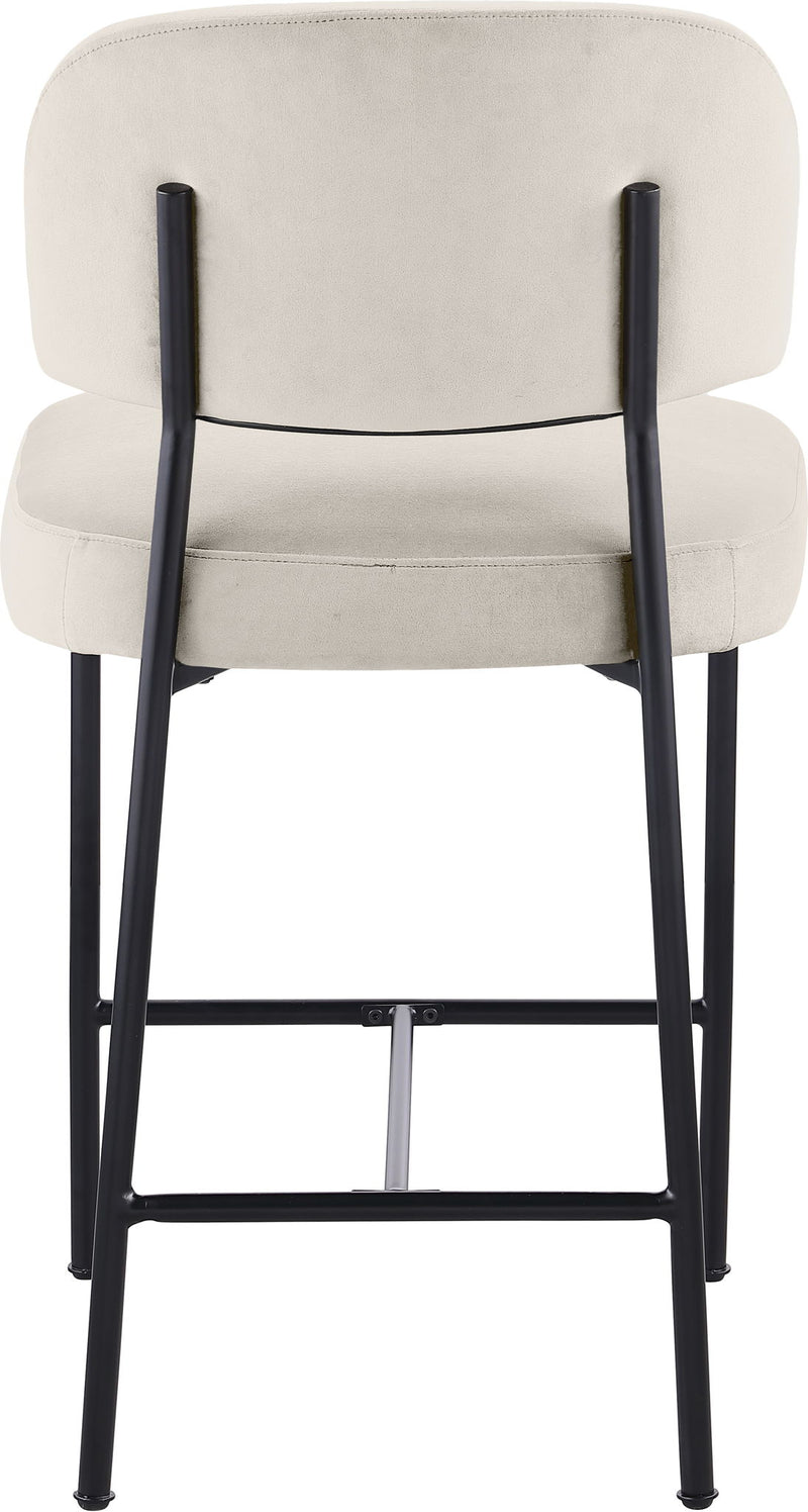 Zarelle - Performance Fabric Upholstered Counter Stool (Set of 2)
